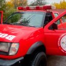 Bomberos Voluntarios de San Martín tienen una nueva camioneta
