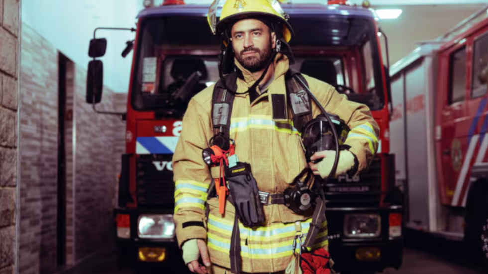 Tucu López: el sueño de ser bombero voluntario