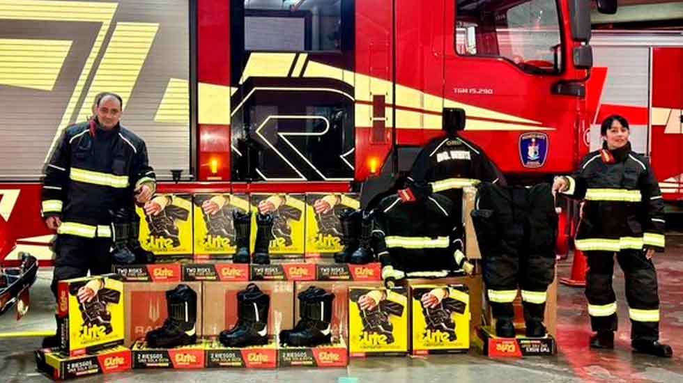 Bomberos Voluntarios de Ingeniero White con nuevos y modernos equipos