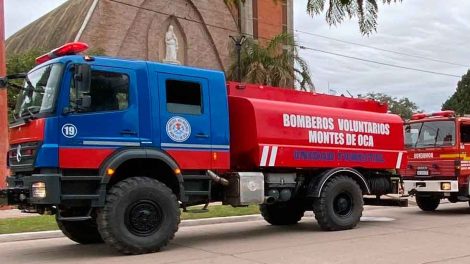 Bomberos Voluntarios de Montes de Oca con nueva unidad 