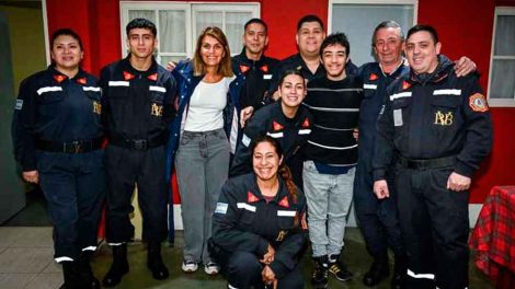 Municipio de Tigre celebró el Día del Bombero Voluntario en Benavídez