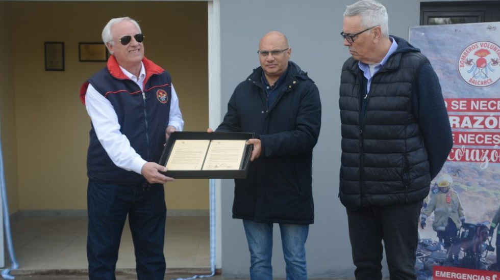 Bomberos de Balcarce inauguró su moderno Centro de Entrenamiento