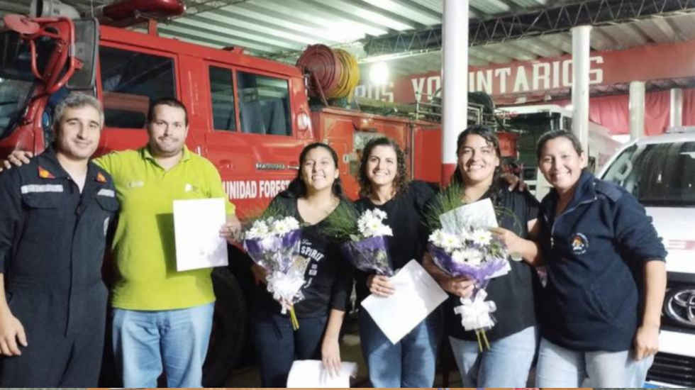 Cuatro bomberos se suman al cuartel de O´Higgins