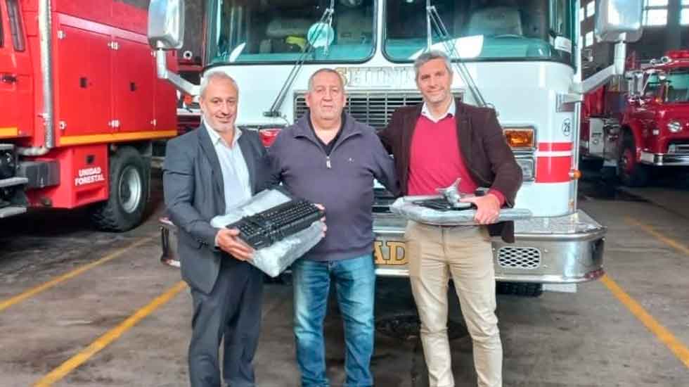 Bomberos Voluntarios de Lincoln recibió varias donaciones