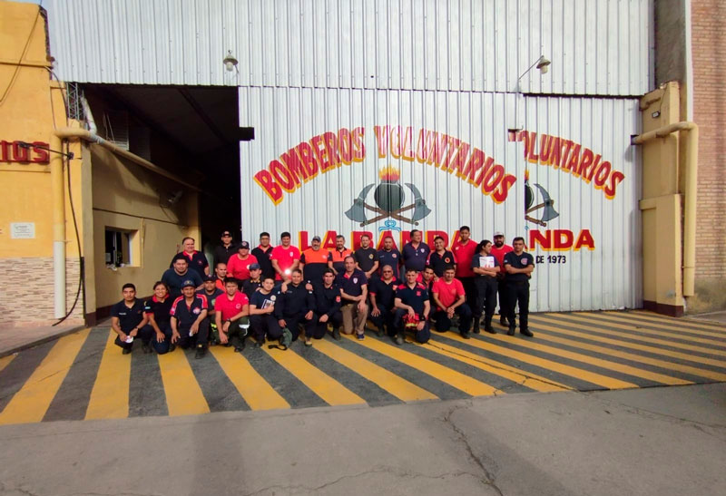 Capacitación en telecomunicaciones para Bomberos Voluntarios