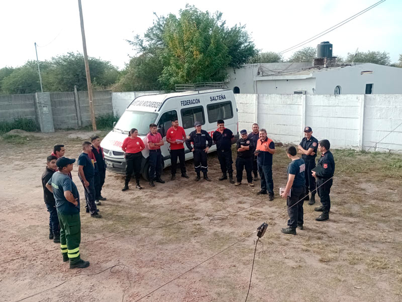 Capacitación en telecomunicaciones para Bomberos Voluntarios