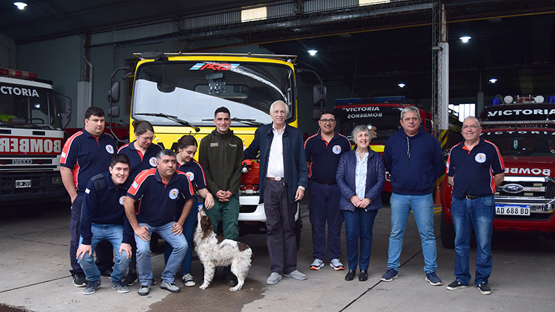 Bomberos de Victoria ya tienen una nueva autobomba forestal