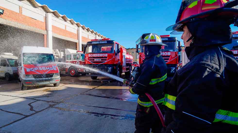 Bomberos Voluntarios de Comodoro celebraron sus 85 años