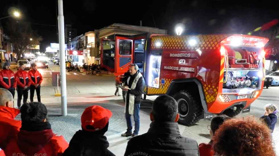 Bomberos de Marcos Juárez presentaron su nueva Unidad Forestal