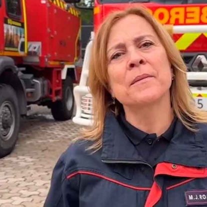 La primera mujer del cuerpo de bomberos de Madrid se jubila