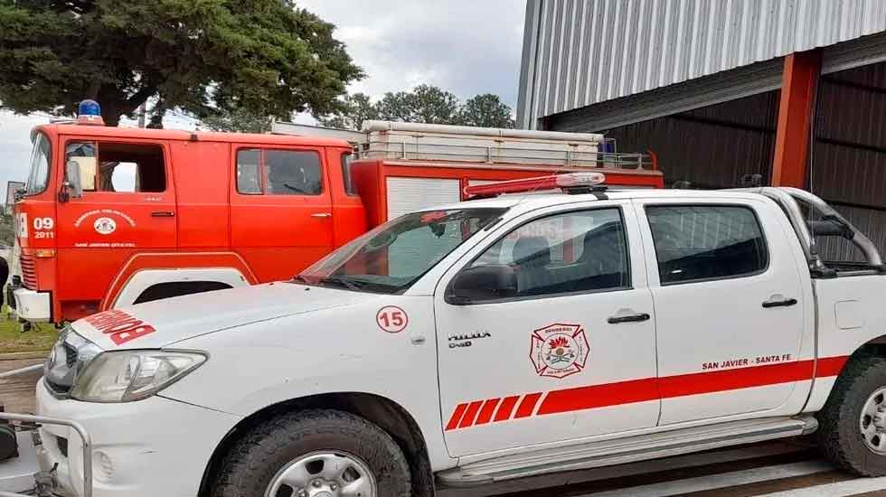 Bomberos Voluntarios de San Javier salvan la vida de una niña