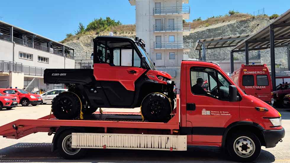 Navarra adquiere dos nuevos vehículos de bomberos