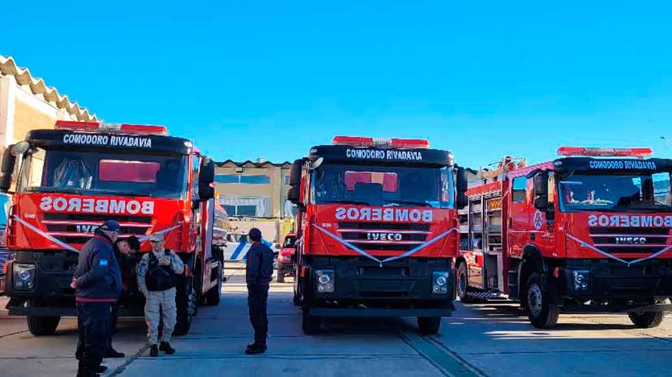 Bomberos Voluntarios de Comodoro celebraron sus 85 años