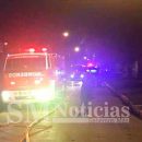 Tres bomberos electrocutados durante un incendio en José León Suárez