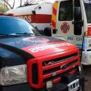 Los bomberos voluntarios fueron multados por exceso de velocidad