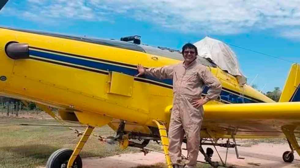 Hallaron el cuerpo sin vida del piloto del avión hidrante en La Rioja