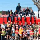 Muestran bomberos destrezas y habilidades