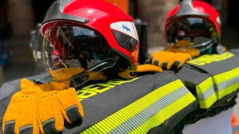 Los bomberos de Guadalajara recibieron nuevo equipamiento