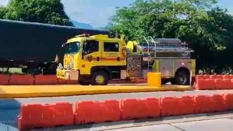 Por el cobro de un peaje, Bomberos no pudieron atender emergencia