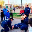 Bomberos Voluntarios brindó un curso de primeros auxilios