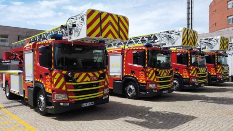 Madrid comprará 43 nuevos camiones para sus Bomberos