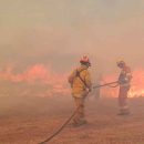 Le dieron el alta a dos bomberos afectados en el incendio de La Mezquita