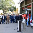 Bomberos de Freyre y Porteña recibieron aportes por parte de la Provincia