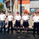 Homenaje a dos bomberos que murieron en Manuel Alberti