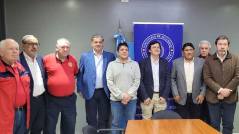 Reunión con autoridades del Ministerio de Seguridad