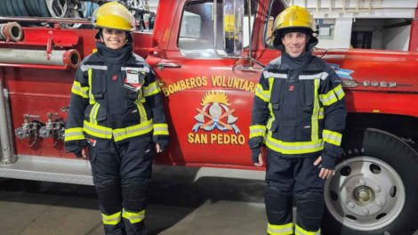 ARGENFIRE entrega equipamiento a los Bomberos Voluntarios de San Pedro