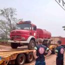 Bomberos voluntarios de Iguazú donaron una unidad a sus pares de El Alcázar