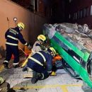 Simulacro técnico de rescate orientado por Bomberos de Bellavista