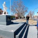 Vandalizaron el monumento a los Bomberos de Cipolletti