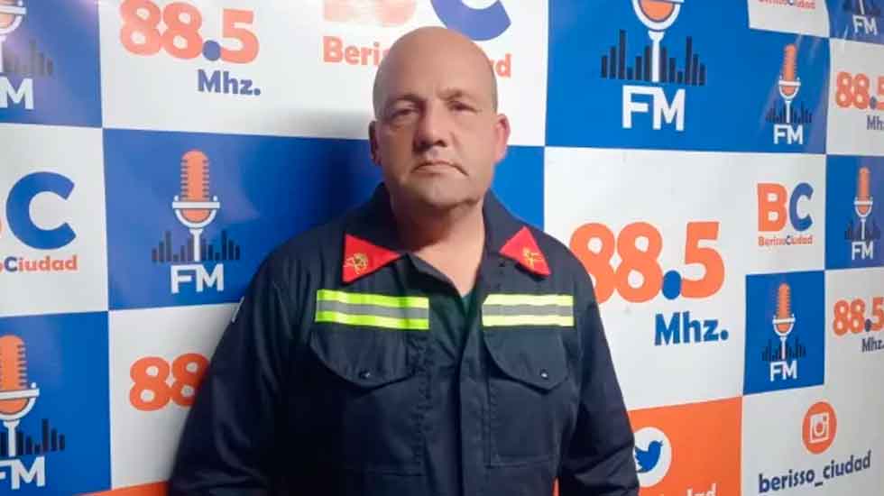 Juan Marcelo Franzoi: "Cuando uno nace bombero, muere bombero"