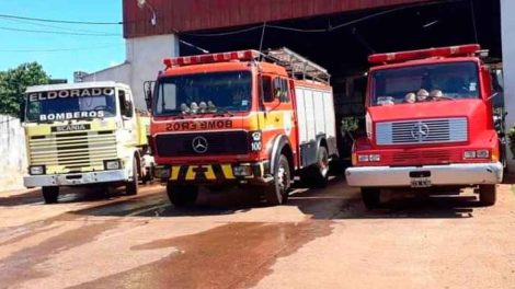 Peligra la existencia de la Asociación de Bomberos Voluntarios de Eldorado