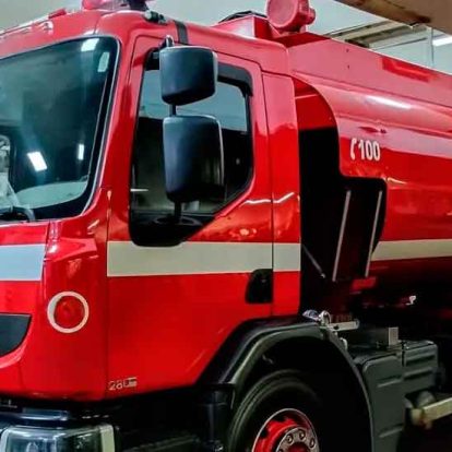 Nuevo camión cisterna para Bomberos Voluntarios de Pehuajó