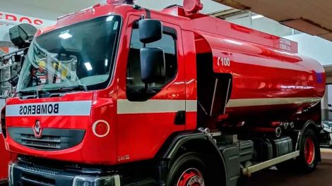 Nuevo camión cisterna para Bomberos Voluntarios de Pehuajó