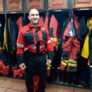 Bomberos de Rauch presentaron 40 nuevos equipos de protección