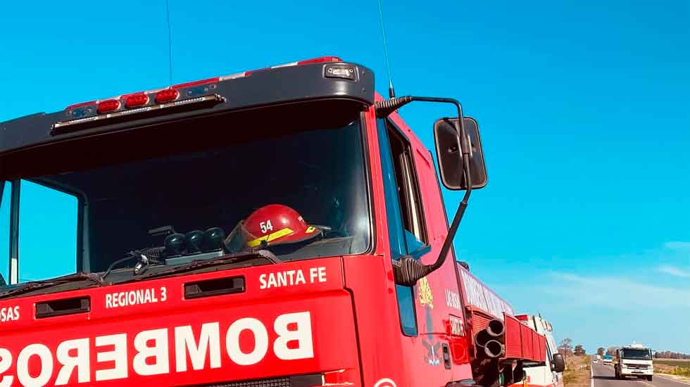 Bomberos Las Rosas actualizó su sistema de comunicaciones