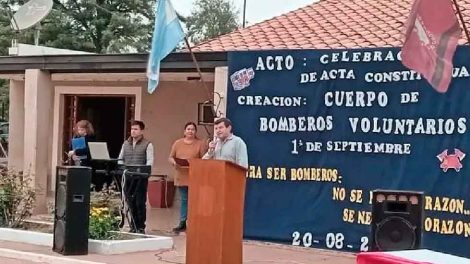 Avanza la creación del cuartel de bomberos voluntarios en General Pizarro