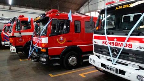 Los bomberos de Alta Gracia celebrarán sus 65 años