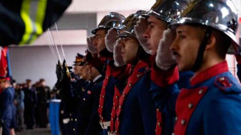 La Dirección Nacional de Bomberos celebró su 137 aniversario