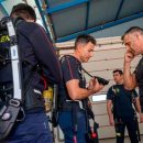 Bomberos de Cartagena estrenan equipos de protección respiratoria