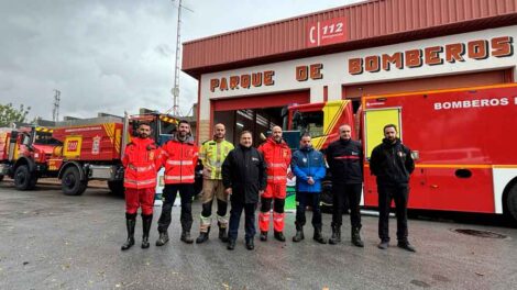 Bomberos de Cádiar incorpora un vehículo bomba forestal pesado