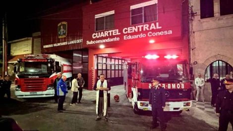 100 años: Los Bomberos de Lanús Oeste presentaron su reseña histórica