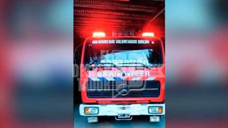 Bomberos Voluntarios de Rincón estrenó balizas y sirenas nuevas