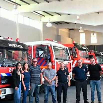 Entregan un aporte a los Bomberos Voluntarios de Moquehuá