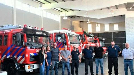 Entregan un aporte a los Bomberos Voluntarios de Moquehuá