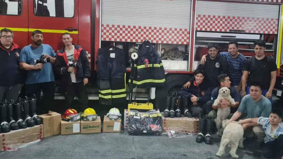 Nuevos equipamientos para los Bomberos Voluntarios