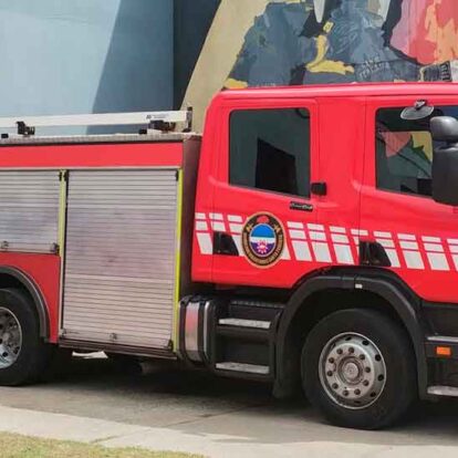 Bomberos Voluntarios de Santa Teresita presentaron una nueva unidad